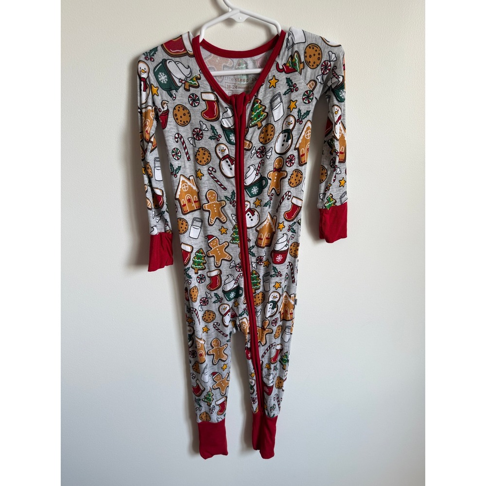 Little Sleepies Holiday Treats Bamboo Zippy 18-24 Months